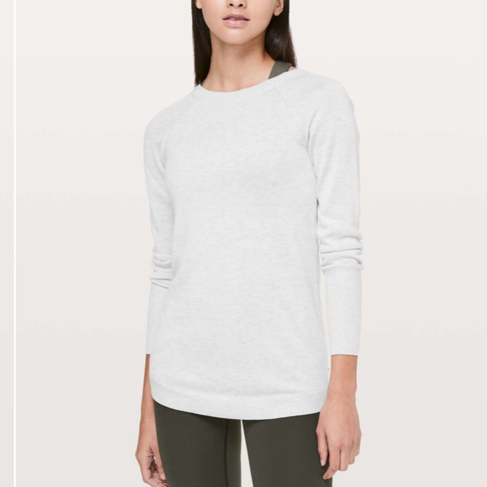 Lululemon unity drop back sweater